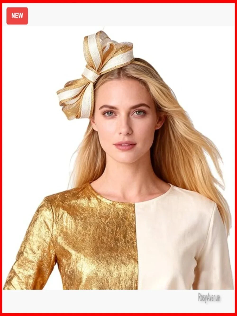 Sinamay Derby Hat with Bow for Weddings Parties Formal Events